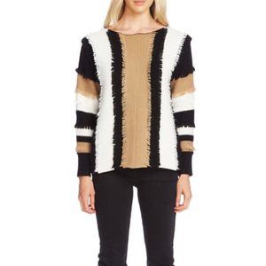 Vince Camuto Colorblock Loop Stitch Sweater